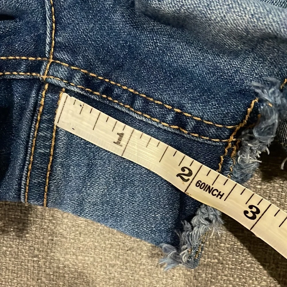 Justice Cutoff shorts reg Blue Wash Denim